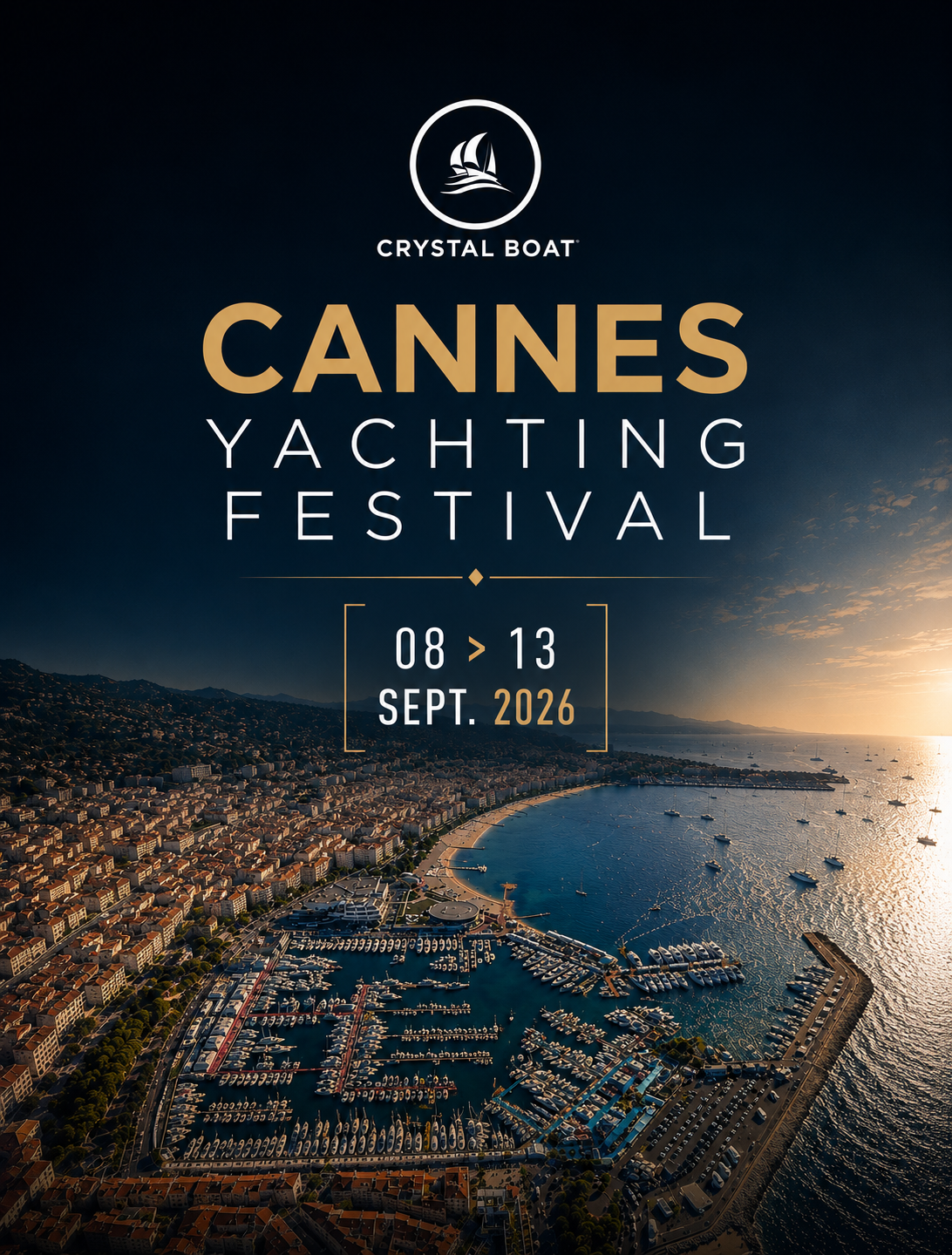 CRYSTAL BOAT au Yacht Cannes Festival 2026