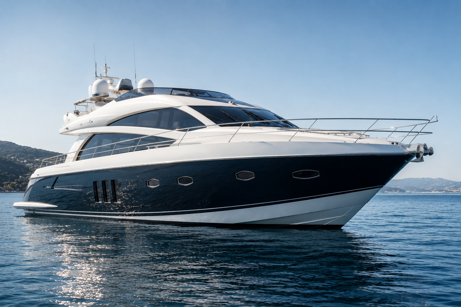 Bateau avant intervention CRYSTAL BOAT